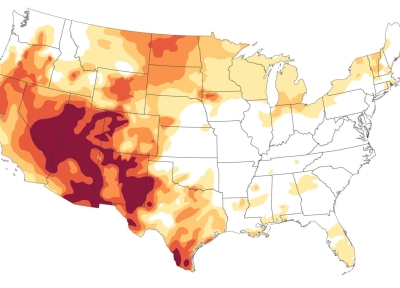 US Drought map